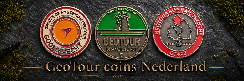 GeoTour coins Nederland van team AnJoKi