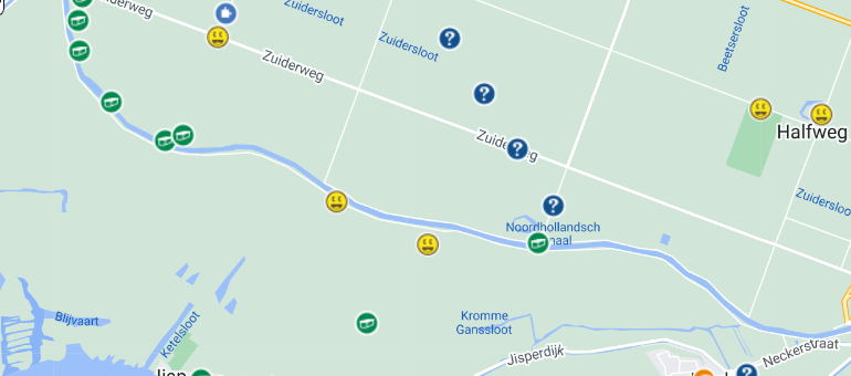 Geoprinter kaart map route maken