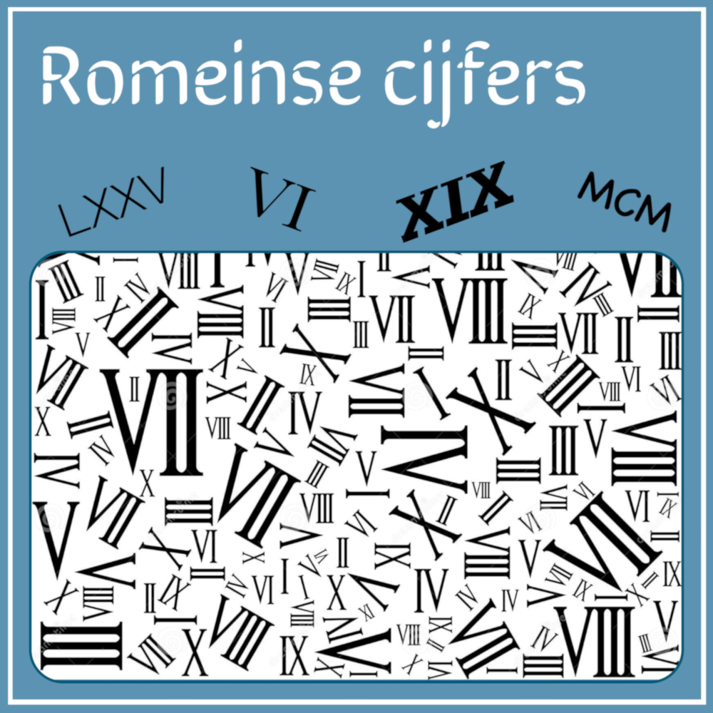 Romeinse cijfers converter + uitleg – Leer en reken snel om