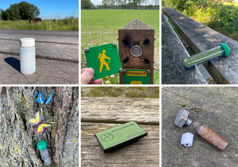 Maten geocaches
micro