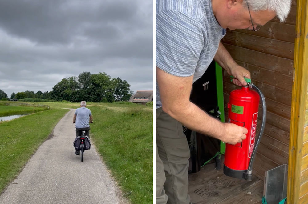 brandweertour in nieuwkoop