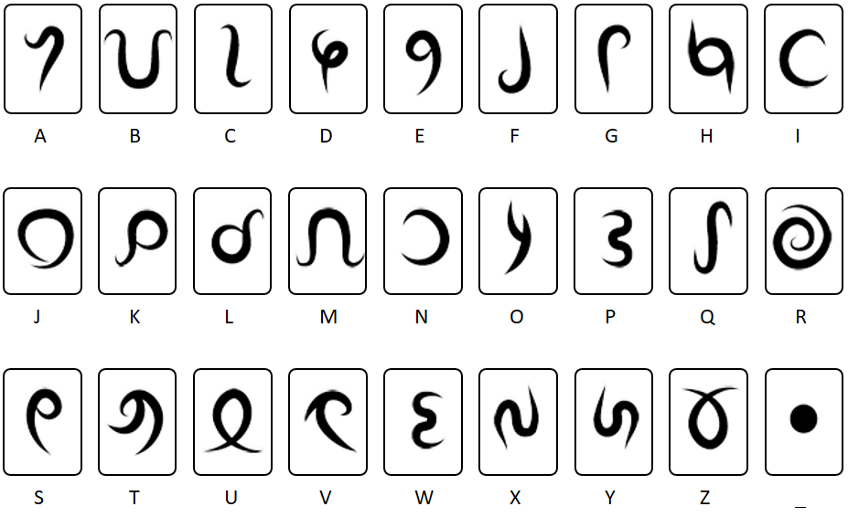 Aquaria Aquarius lettertype Game Bit Blot