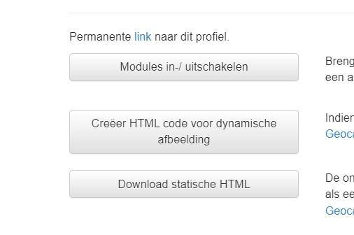 Profiel Statistieken op Geocaching profiel plaatsen