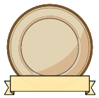 Houten badge