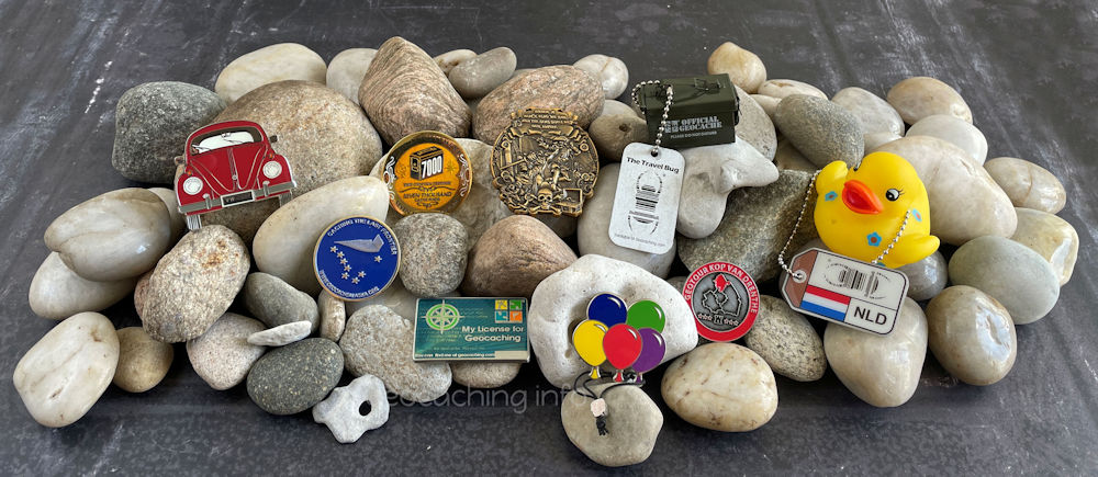 Trackable activeren geocaching