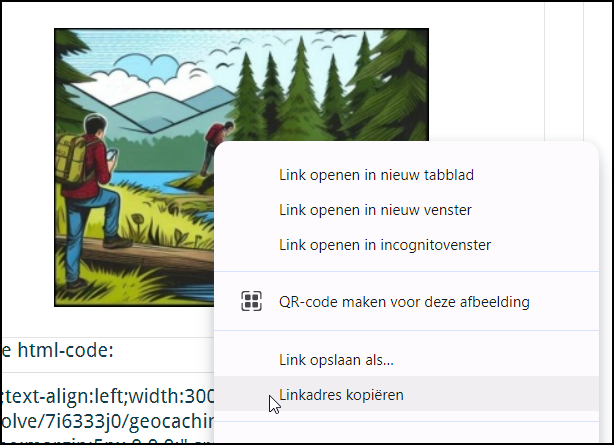 Linkadres kopiëren
Jigidi puzzel toevoegen aan pagina geocaching