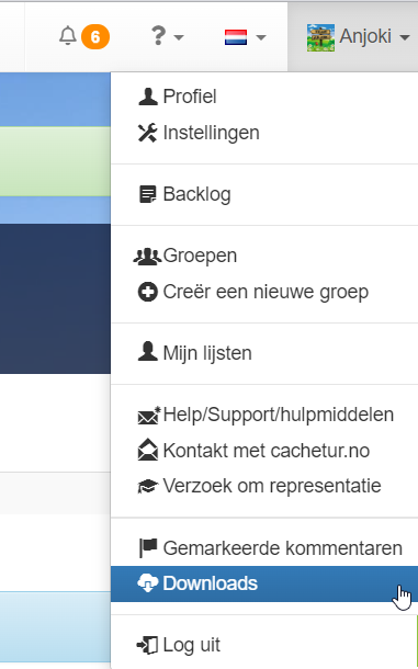 Cachetur route maken