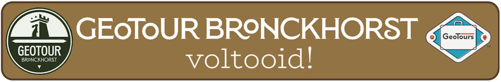 GeoTour Bronkhorst Voltooid!