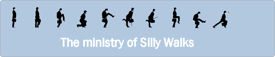 The Ministry of Silly Walks