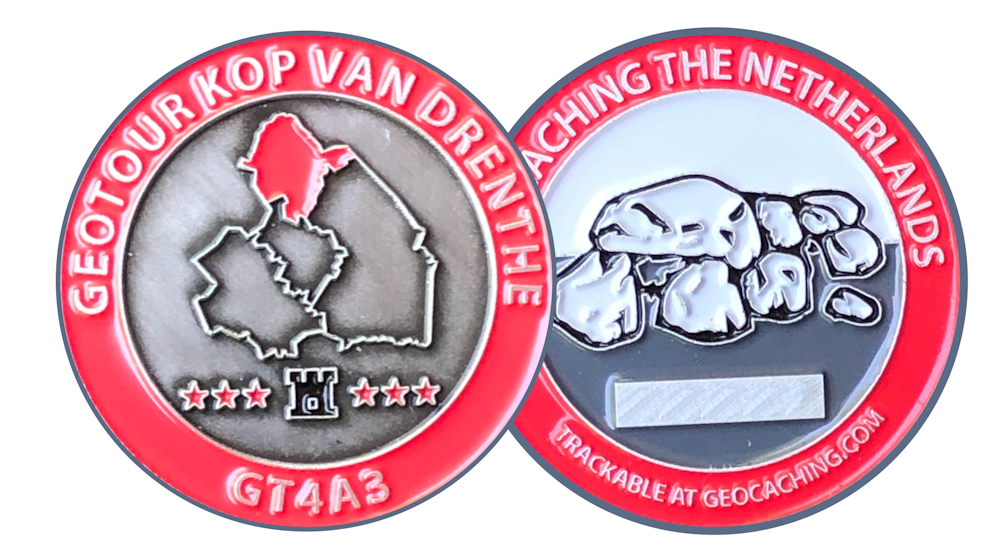 Geocoin GeoTour Kop van Drenthe
