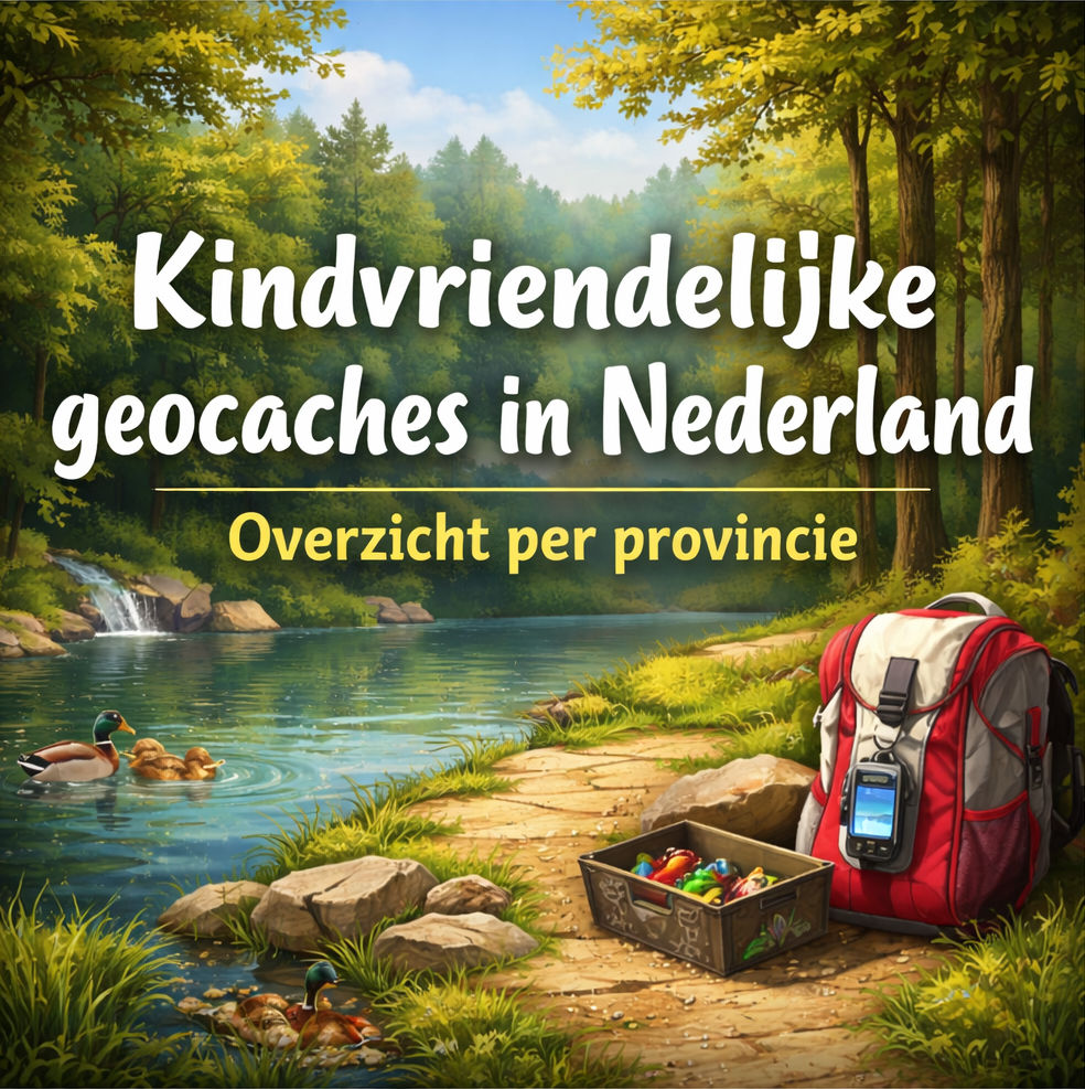 Kindvriendelijk geocaches in Nederland
