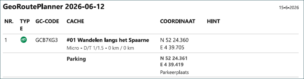 Print voorbeeld