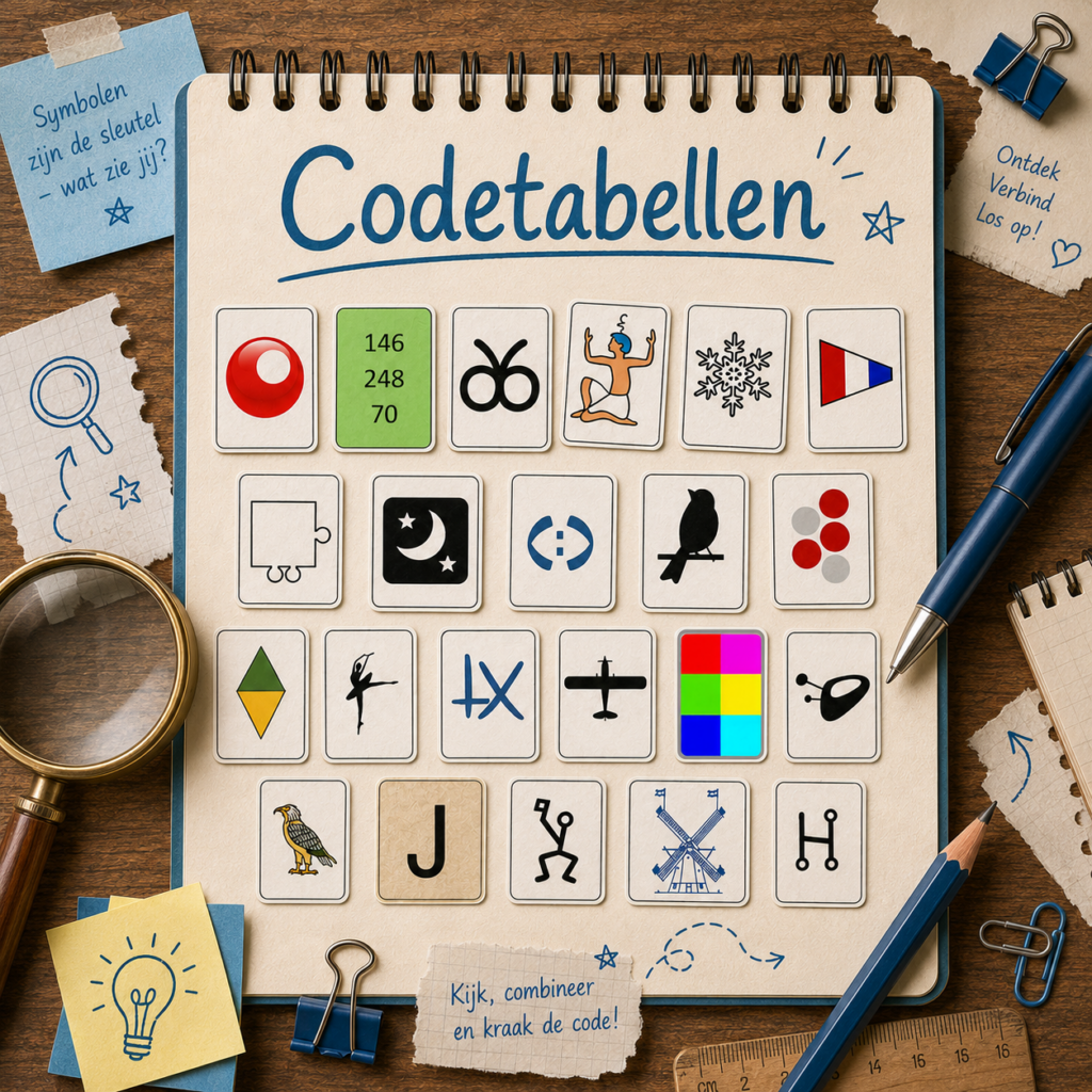 Codetabellen Geocaching
